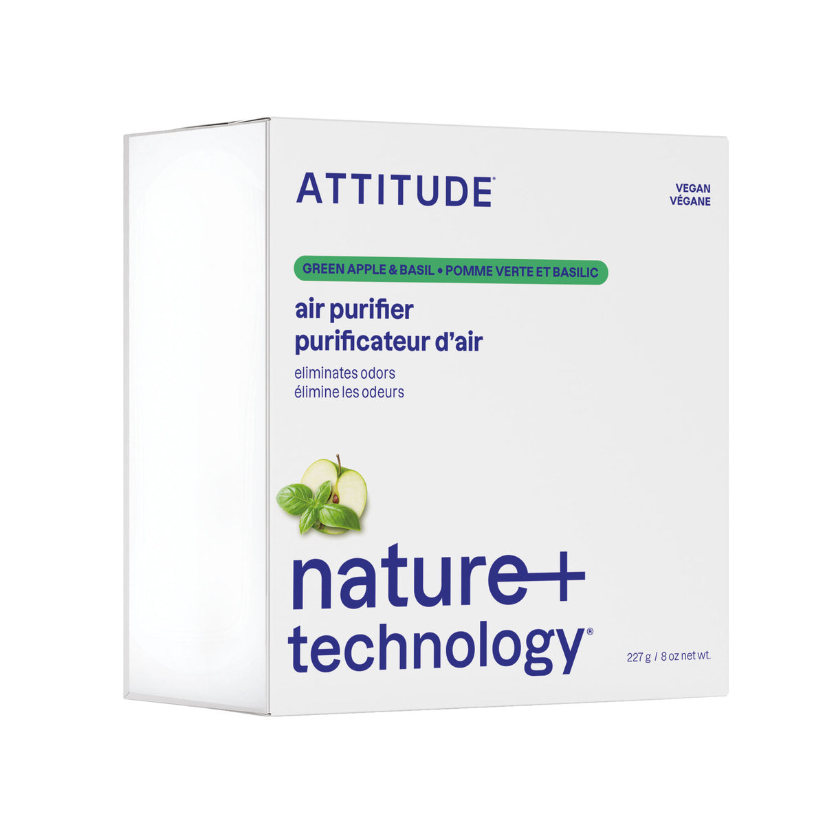 Attitude Natural Air Purifier Green Apple & Basil 227g