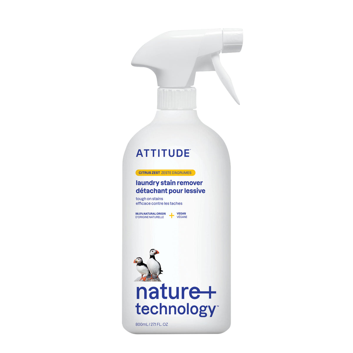 Attitude Laundry Stain Remover Citrus Zest 800ml
