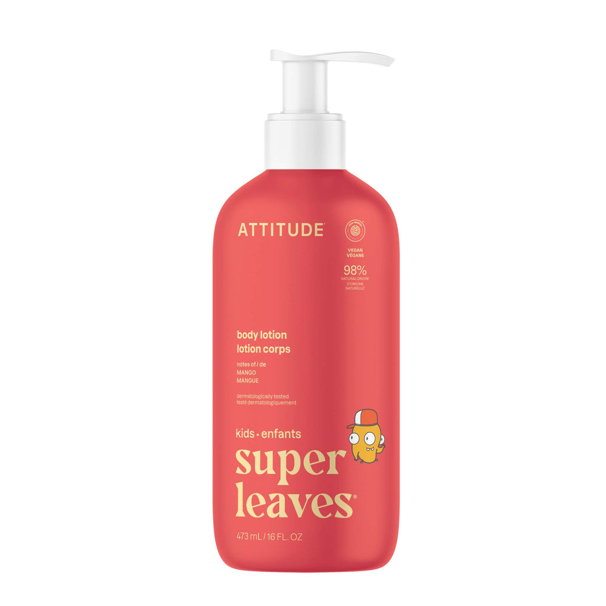 Attitude Little Leaves Kids Body Lotion Mango 473ml