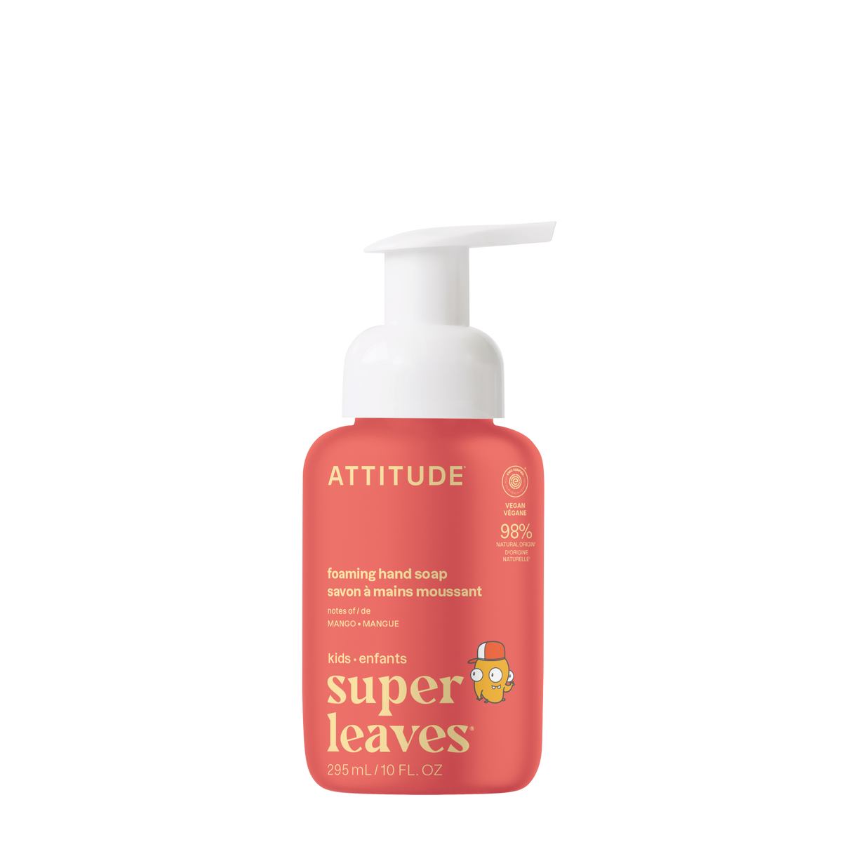 Attitude Little Leaves Kids Foaming Hand Soap Mango 295ml