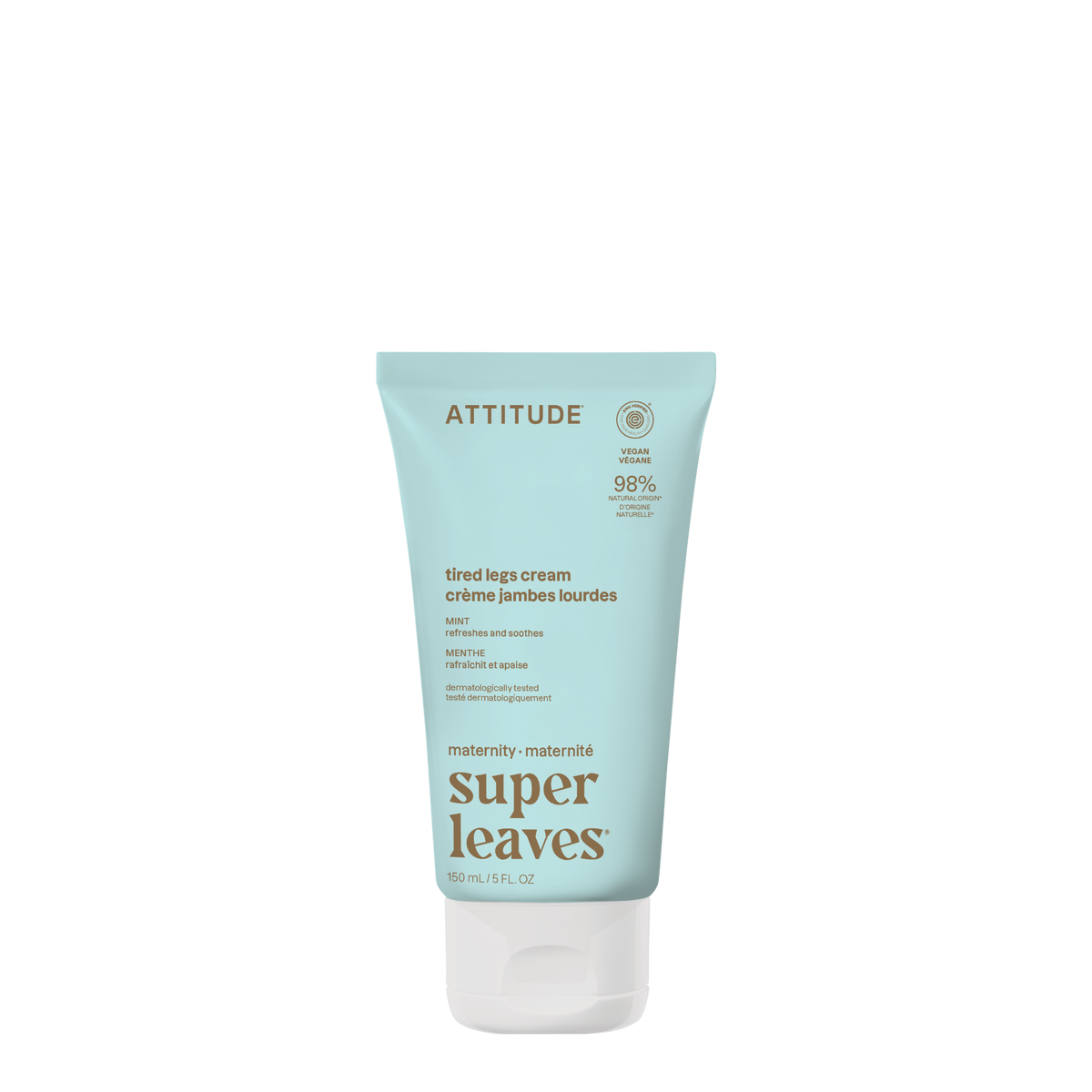 Attitude Maternity Tired Legs Cream, Mint Mint 150ml