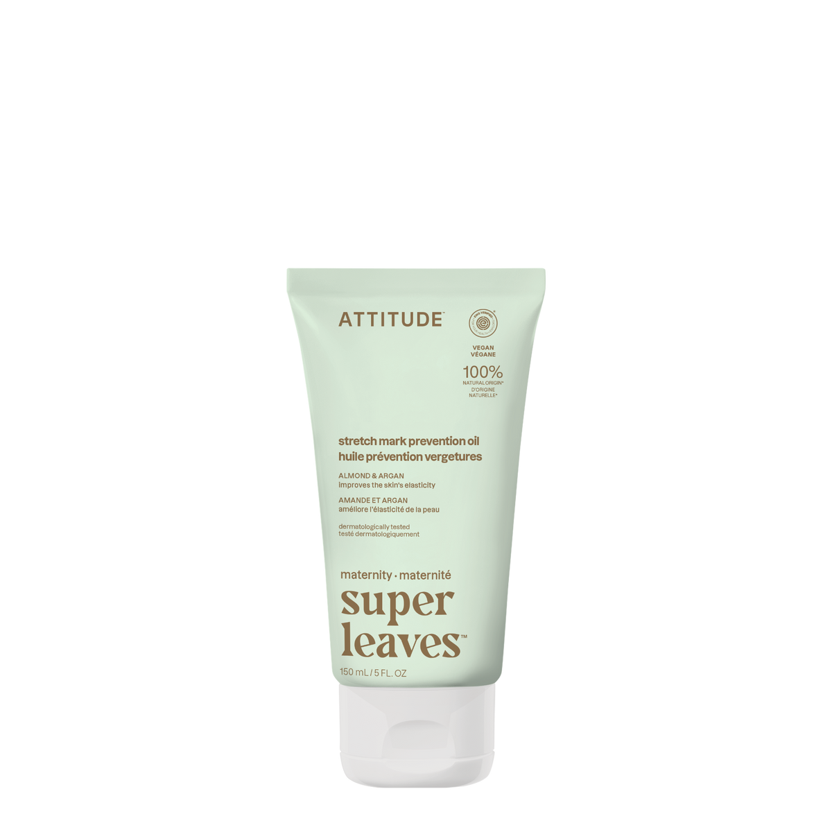 Attitude Maternity Stretch Mark Care Stretch Prevention Oil (Almond & Argan) 150ml