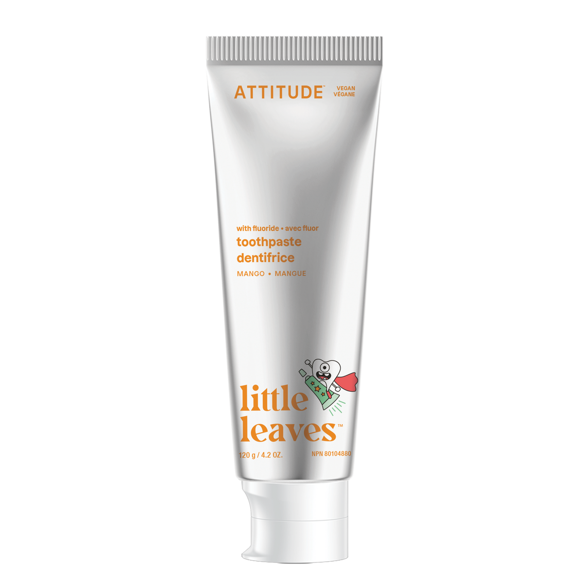 Attitude Kids Fluoride Toothpaste Mango 120g