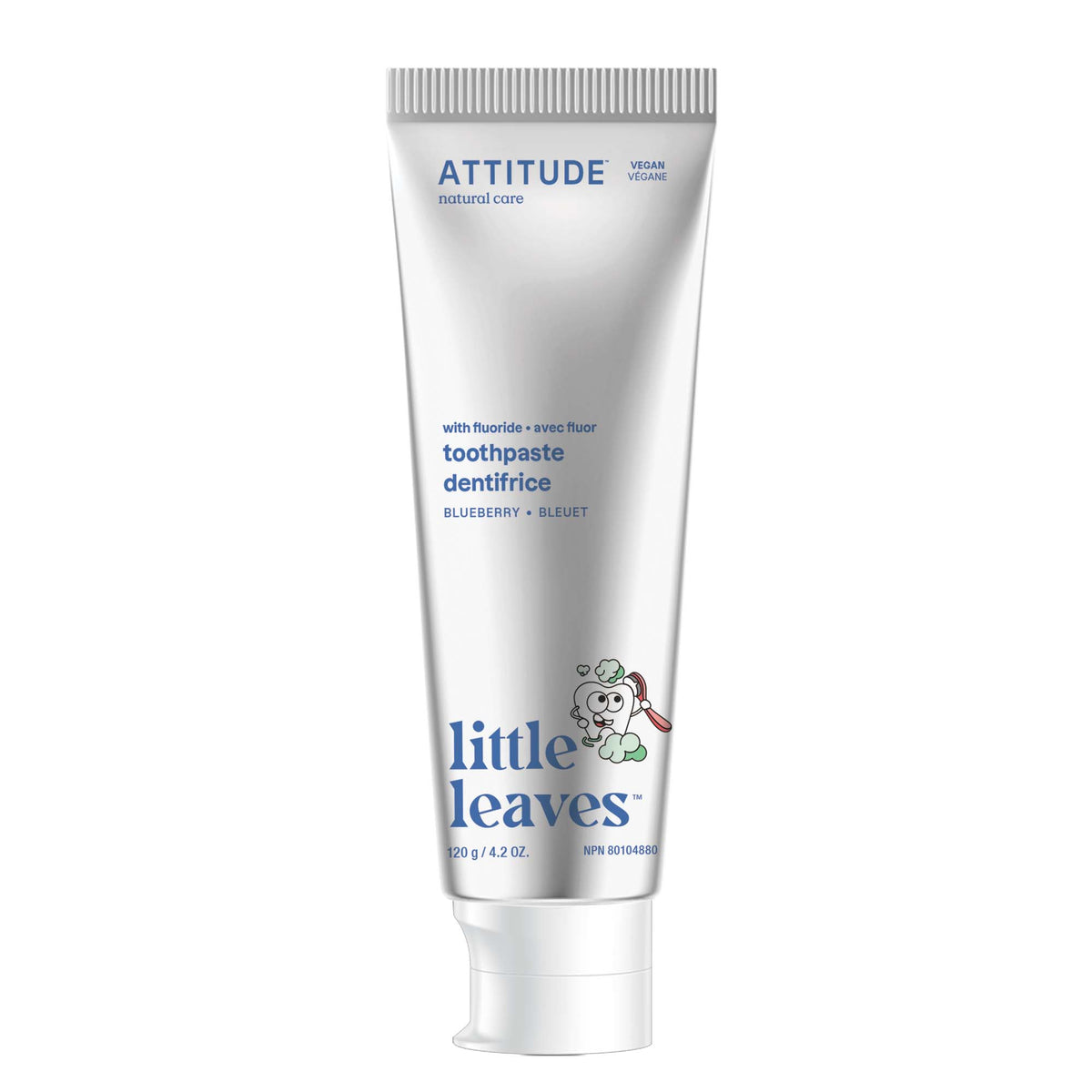 Attitude Kids Fluoride Toothpaste Blueberry 120g