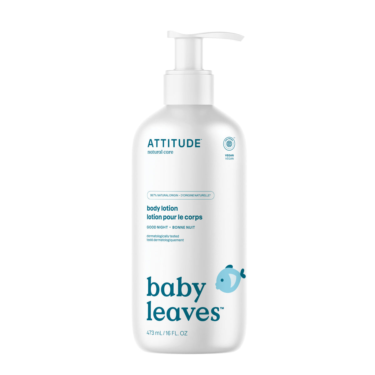 Attitude Baby Leaves Natural Body Lotion Good Night 473ml