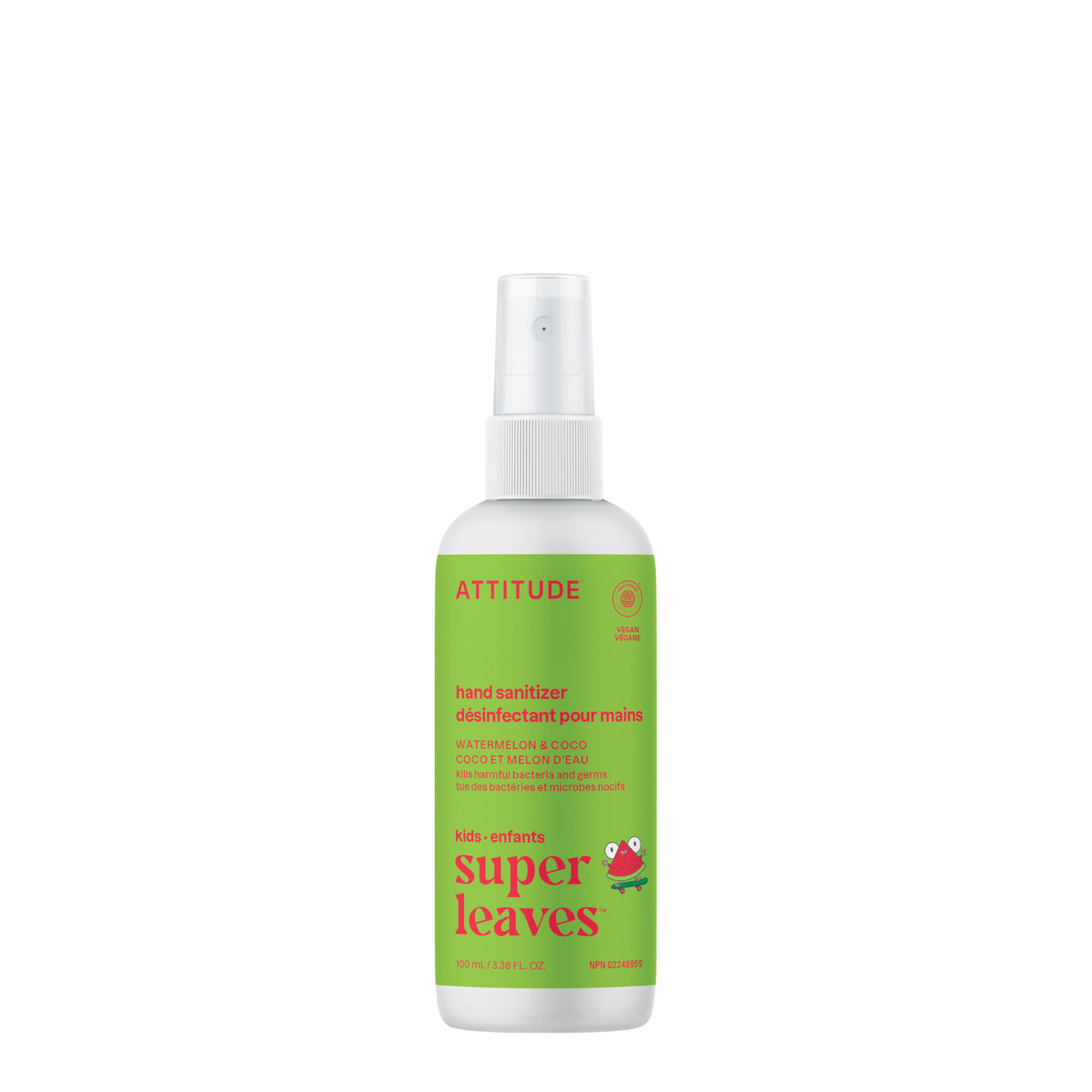 Attitude Little Leaves Kids Hand Sanitizer Watermelon & Coco 100ml