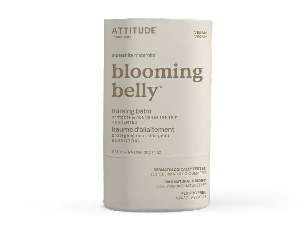 Attitude Maternity Nursing Balm, Unscented Balm Stick 30g