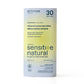 Attitude Sensitive Skin SPF 30 Mineral Sunscreen, Unscented Stick 60g Unscented