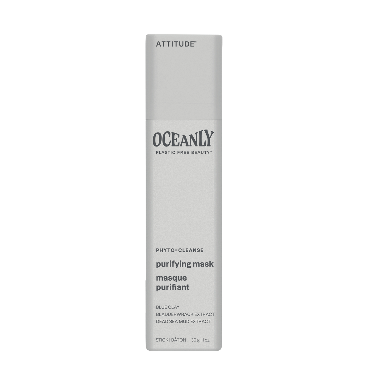 Attitude PHYTO-CLEANSE Solid Face Care Purifying Face Mask 30g
