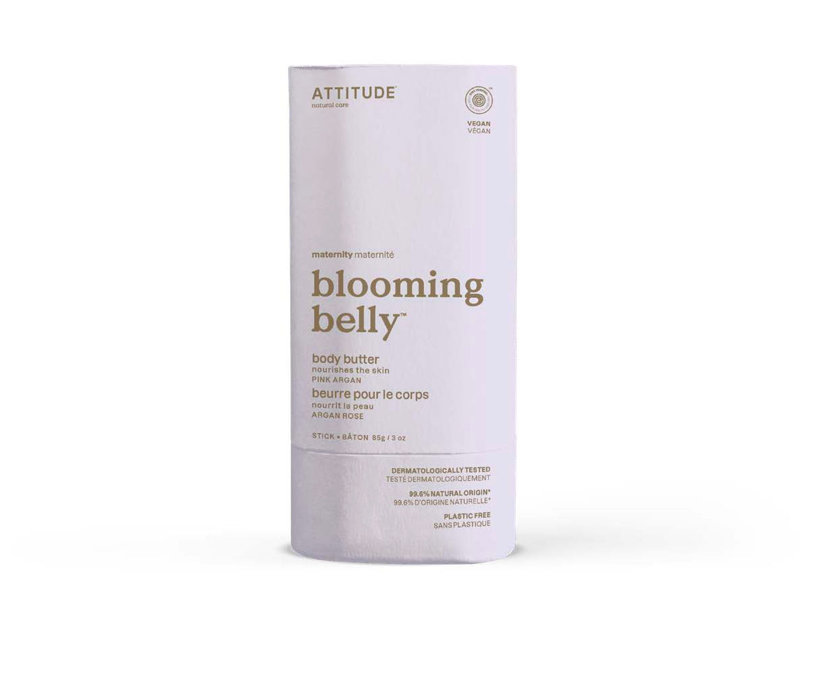 Attitude Maternity Stretch Mark Care Body Butter Stick (Pink Argan) 85g
