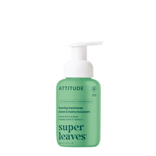 Attitude Foaming Hand Soap Green Apple & Basil 295ml