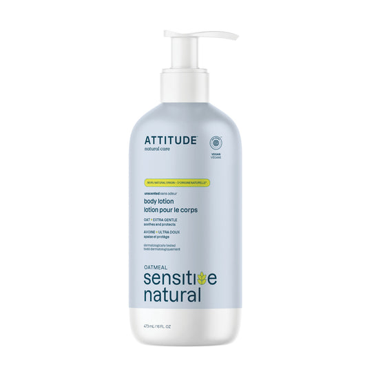 Attitude Sensitive Skin Body Lotion Fragrance Free 473ml