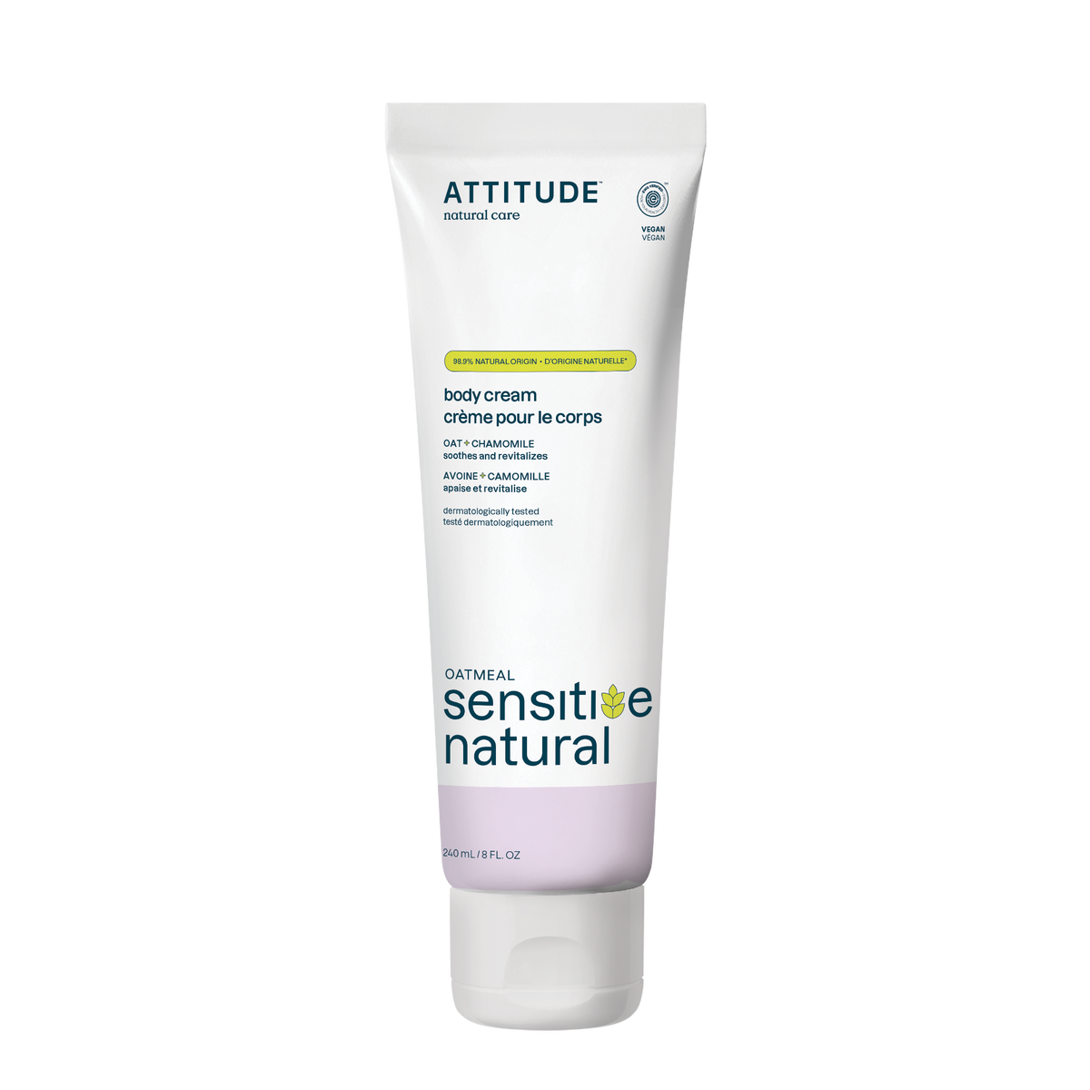 Attitude Sensitive Skin Body Cream Chamomile 240ml