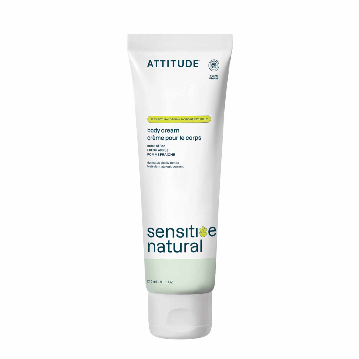 Attitude Sensitive Skin Body Cream Fresh Apple 240ml