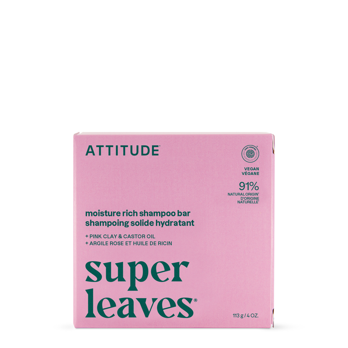 Attitude Shampoo Bar Hydrating (Ultra-Dry Hair) 113g