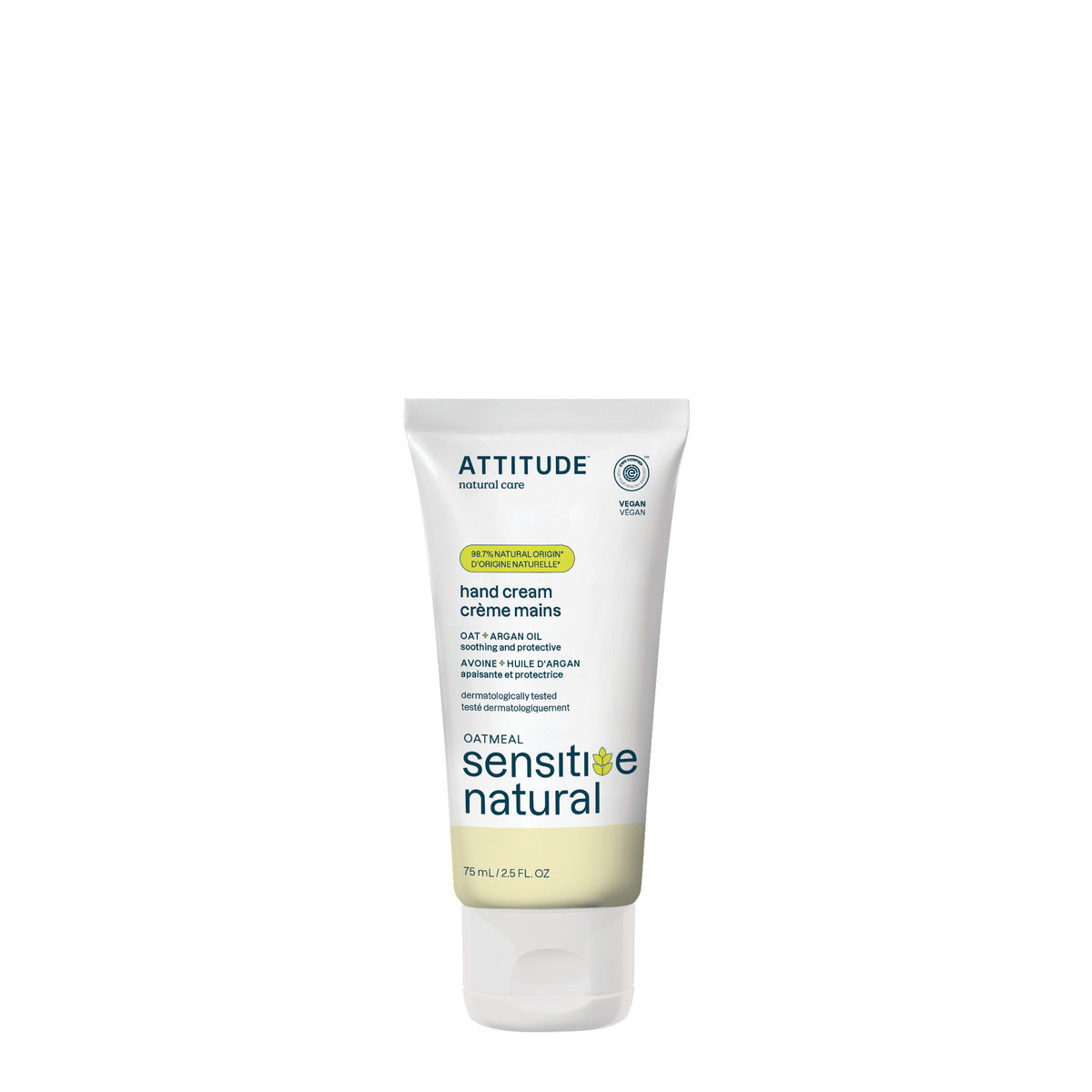 Attitude Sensitive Skin Hand Cream Argan 75ml