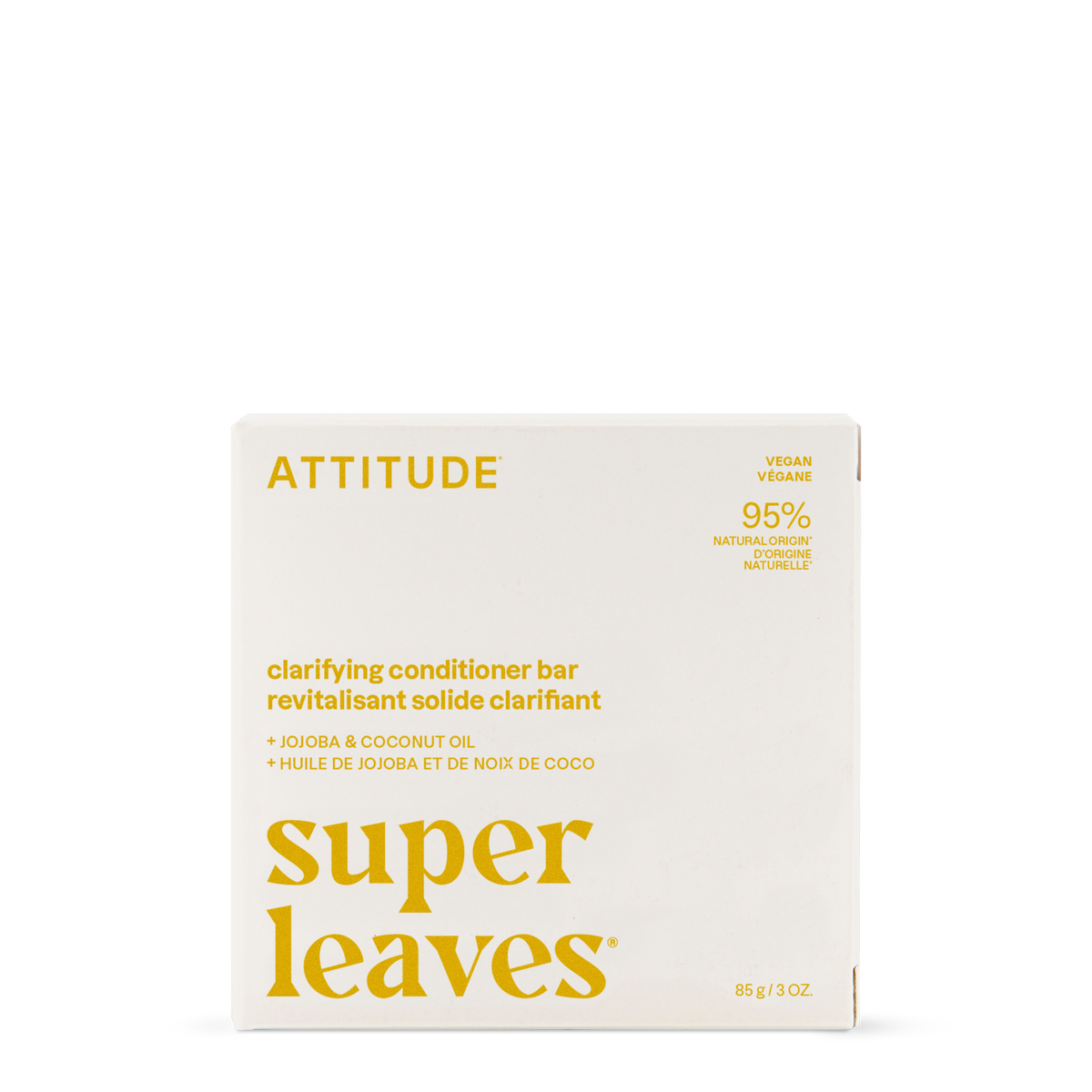 Attitude Conditioner Bar Clarifying (Oily Hair) 85g