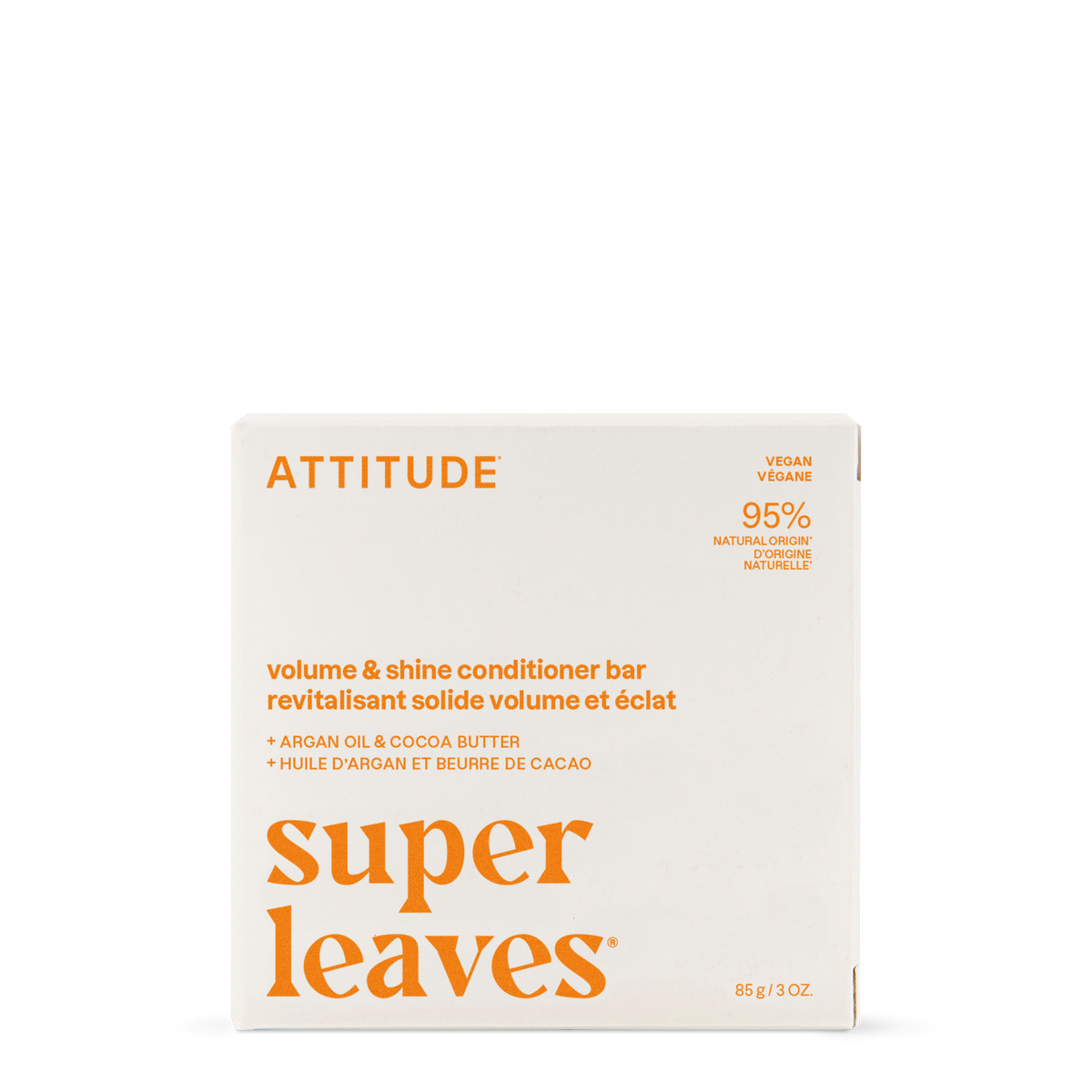 Attitude Conditioner Bar Volume & Shine (Fine Hair) 85g