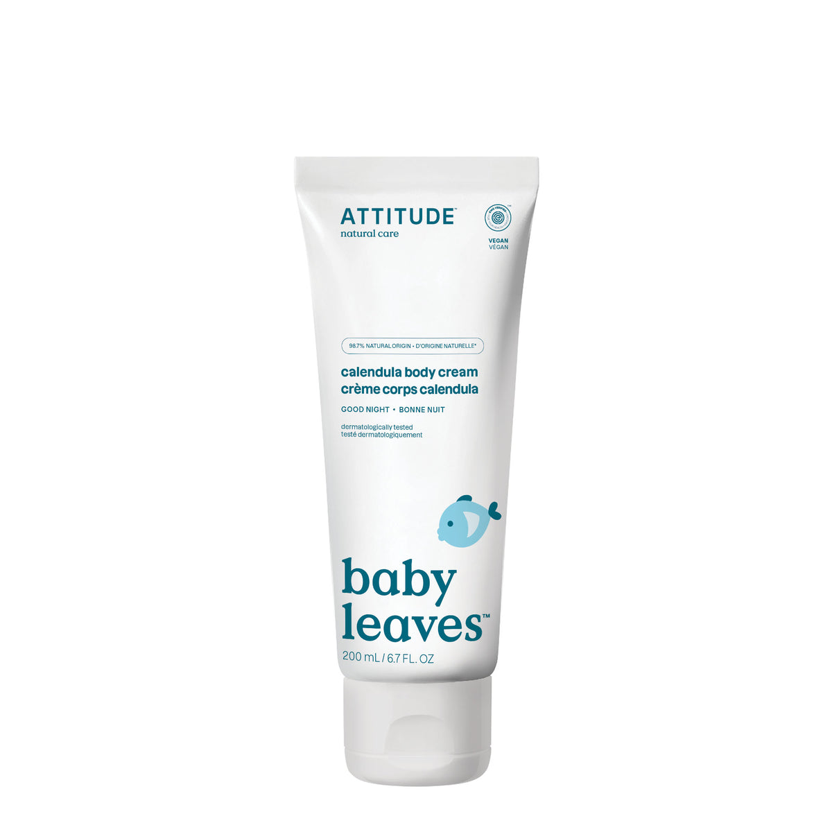 Attitude Baby Leaves Calendula Cream Good Night 200ml