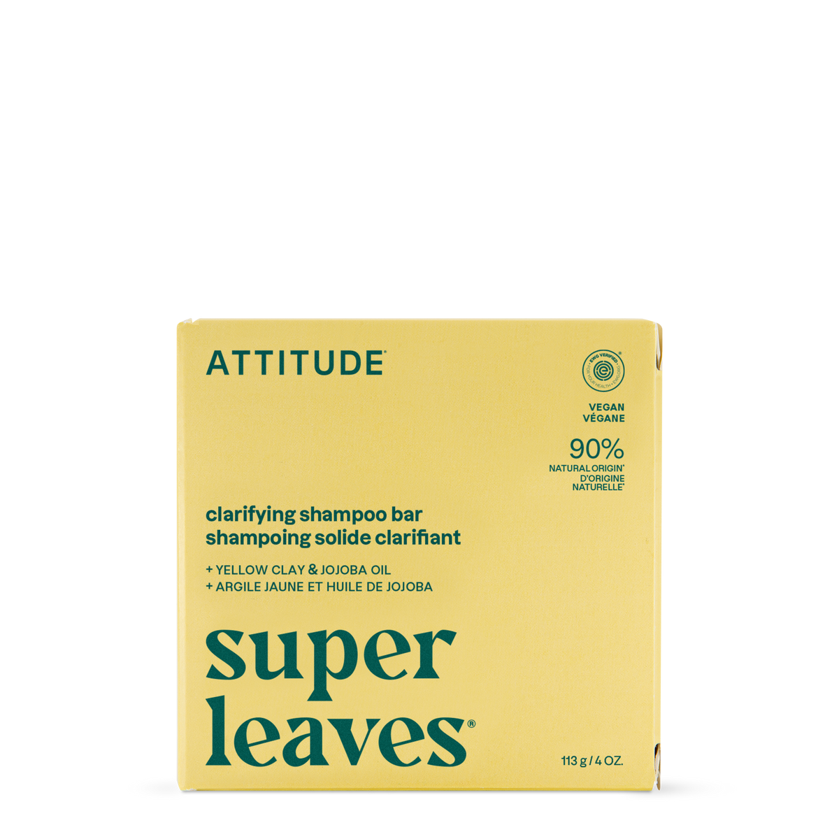 Attitude Shampoo Bar Clarifying (Oily Hair) 113g