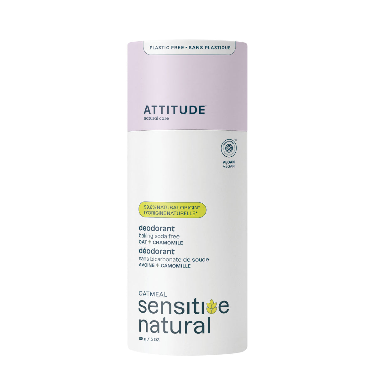 Attitude Baking Soda-Free Deodorant Chamomile 85g