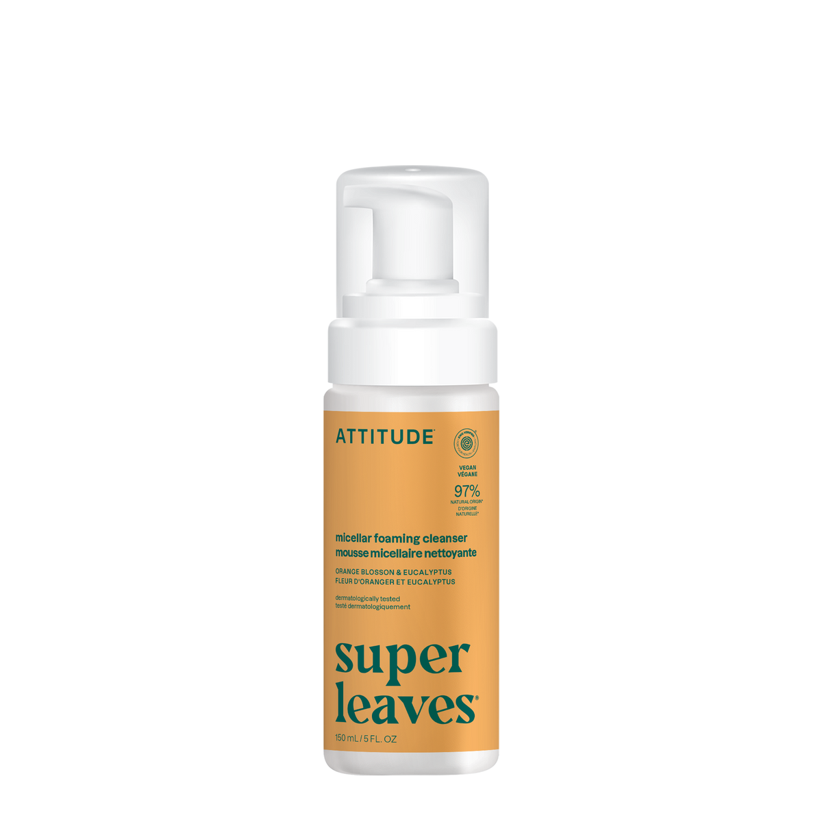 Attitude Micellar Foaming Cleanser Orange 150ml