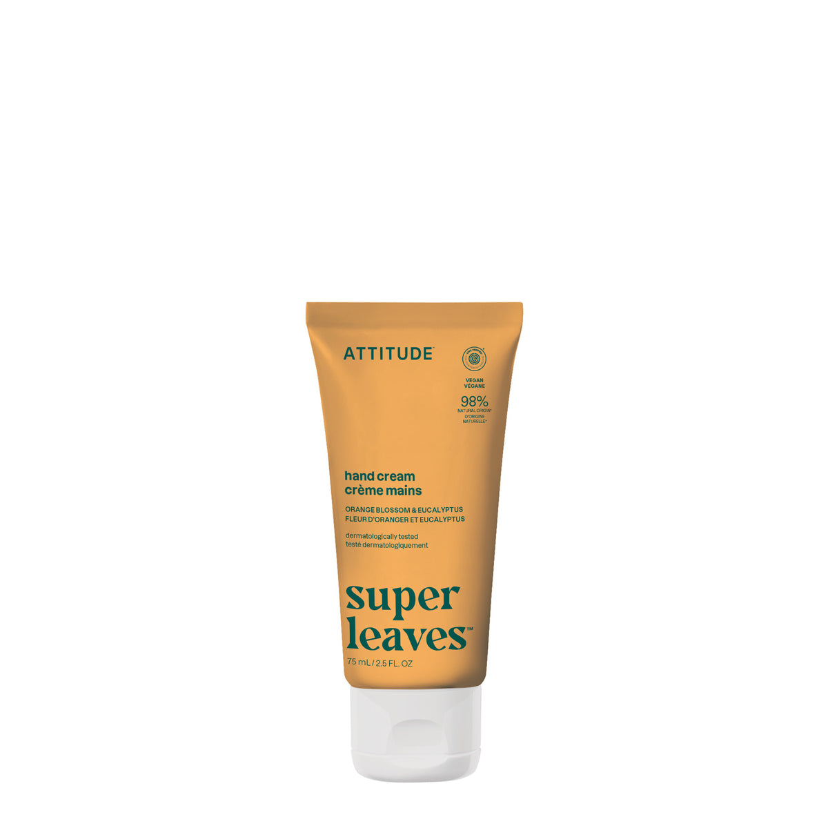 Attitude Super Leaves Hand Cream Orange & Eucalyptus 75ml