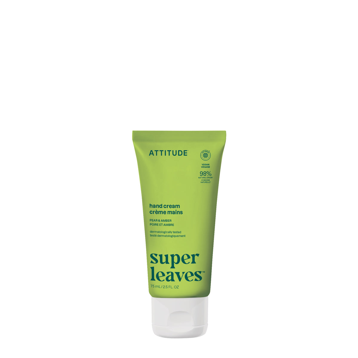Attitude Super Leaves Hand Cream Pear & Amber 75ml
