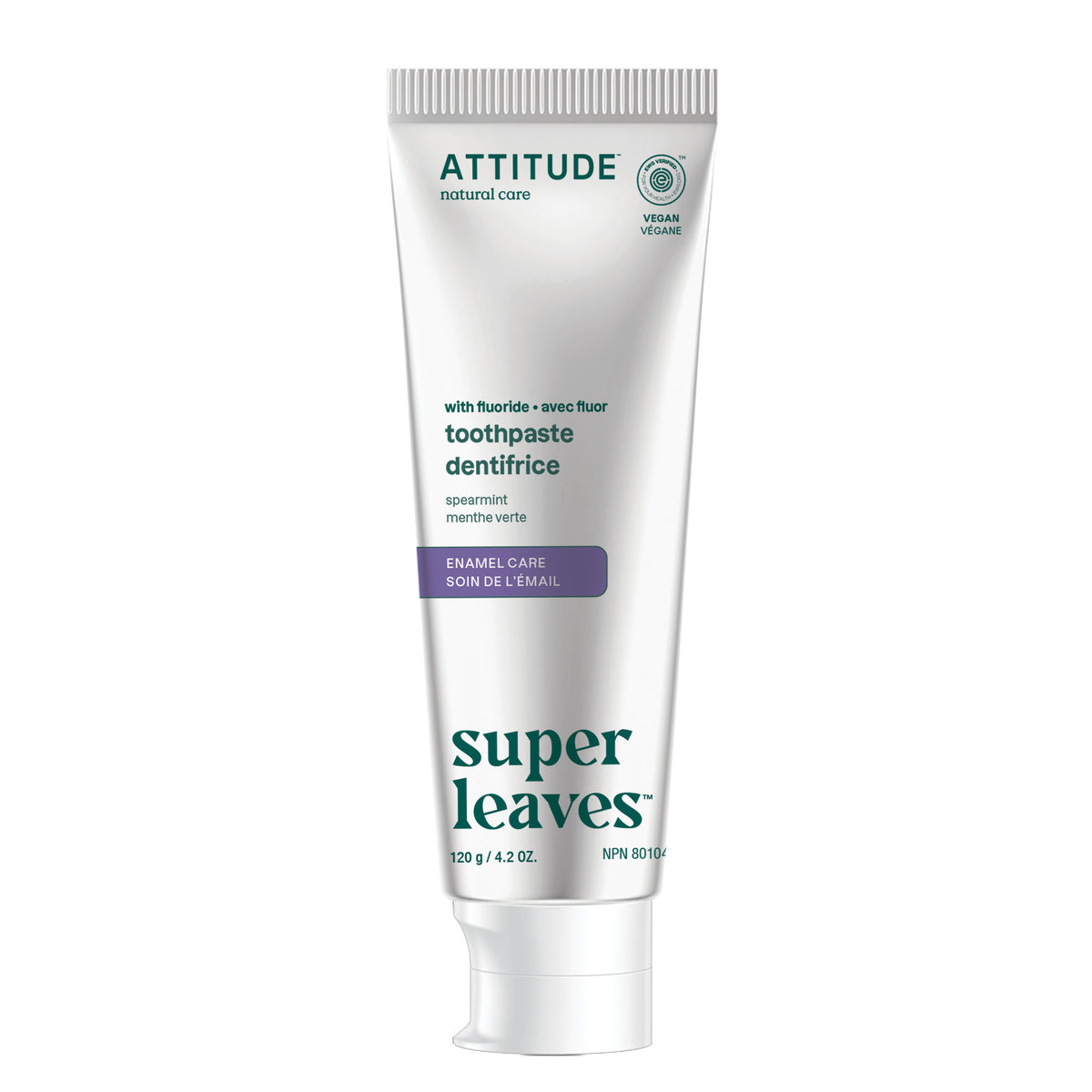 Attitude Fluoride Toothpaste Enamel Care 120g