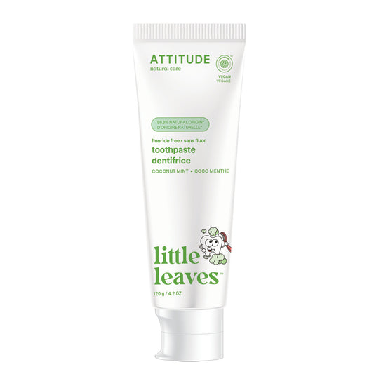 Attitude Kids Fluoride-Free Toothpaste Coconut Mint 120g