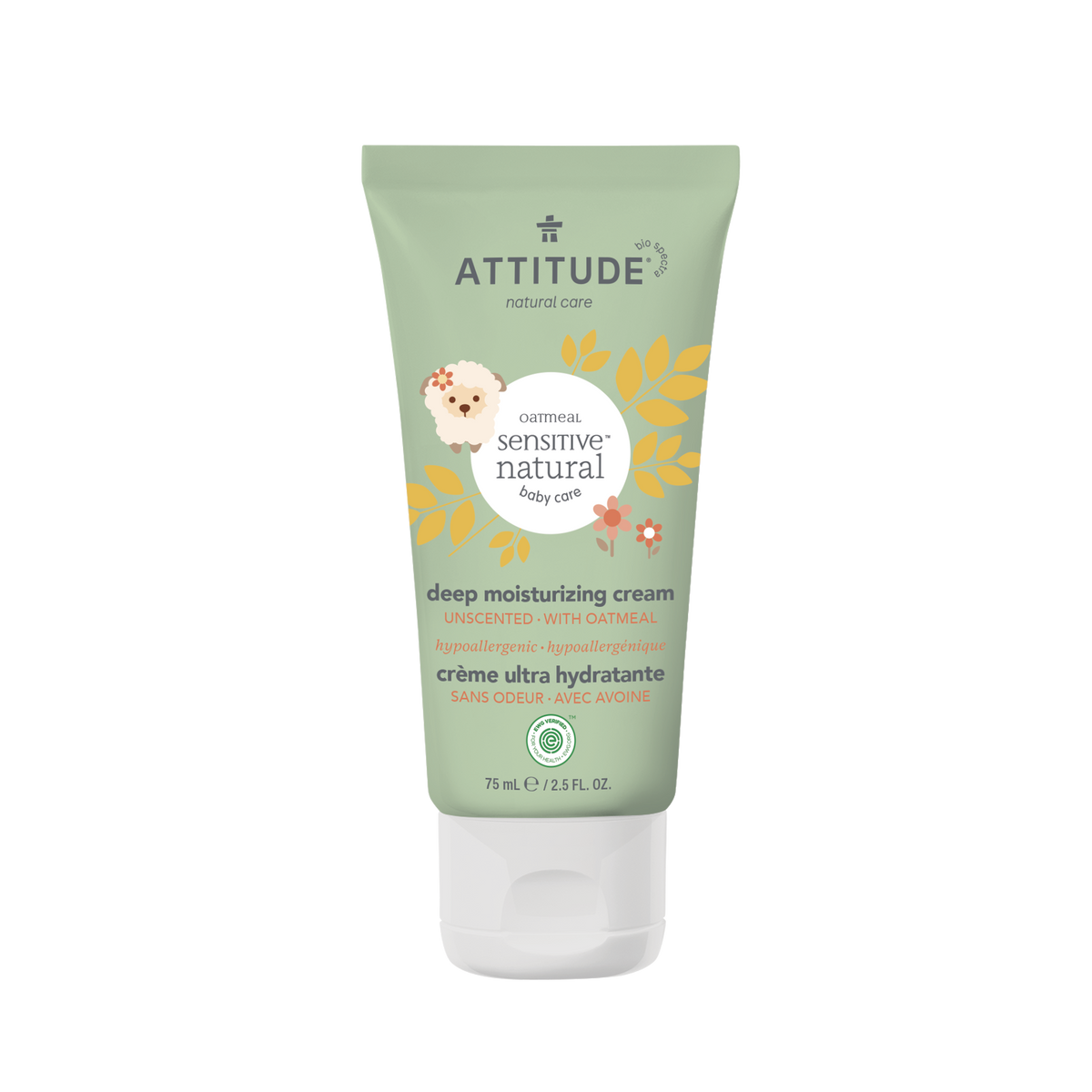 Attitude Sensitive Skin Baby Deep Moisturizing Cream Deep Moisturizing Cream 75ml