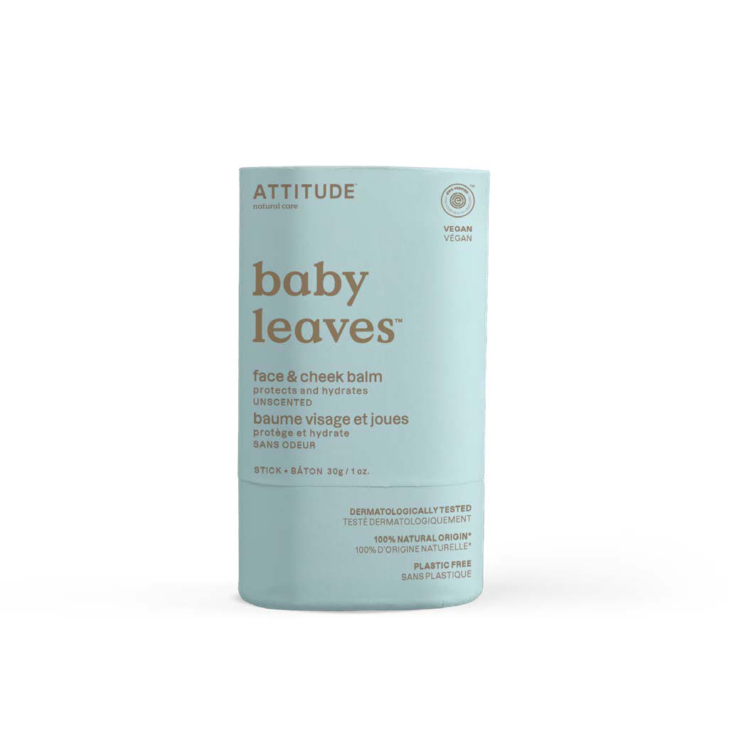Attitude Baby Solid Care Stick Face & Cheek Balm (Unscented) 30g