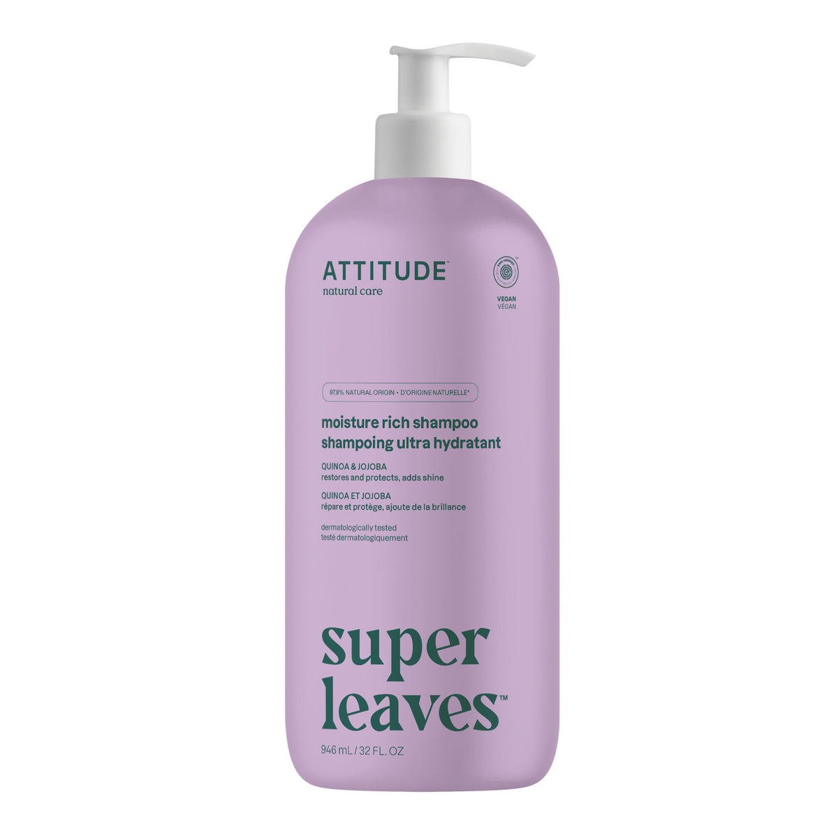 Attitude Super Leaves Moisture Rich Shampoo 946ml