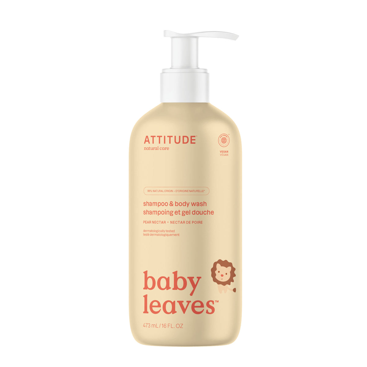 Attitude Baby Leaves 2-in-1 Shampoo & Body Wash Pear Nectar