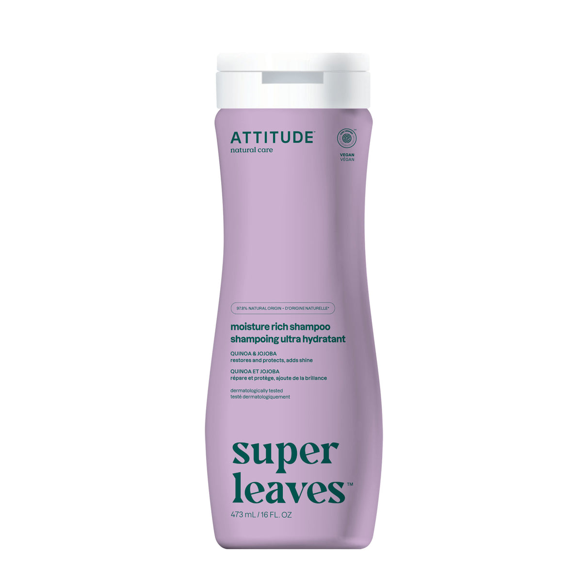 Attitude Super Leaves Moisture Rich Shampoo 473ml