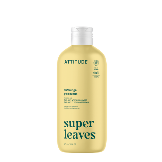 Attitude Super Leaves Shower Gel Earl Grey & Cucumber 473ml