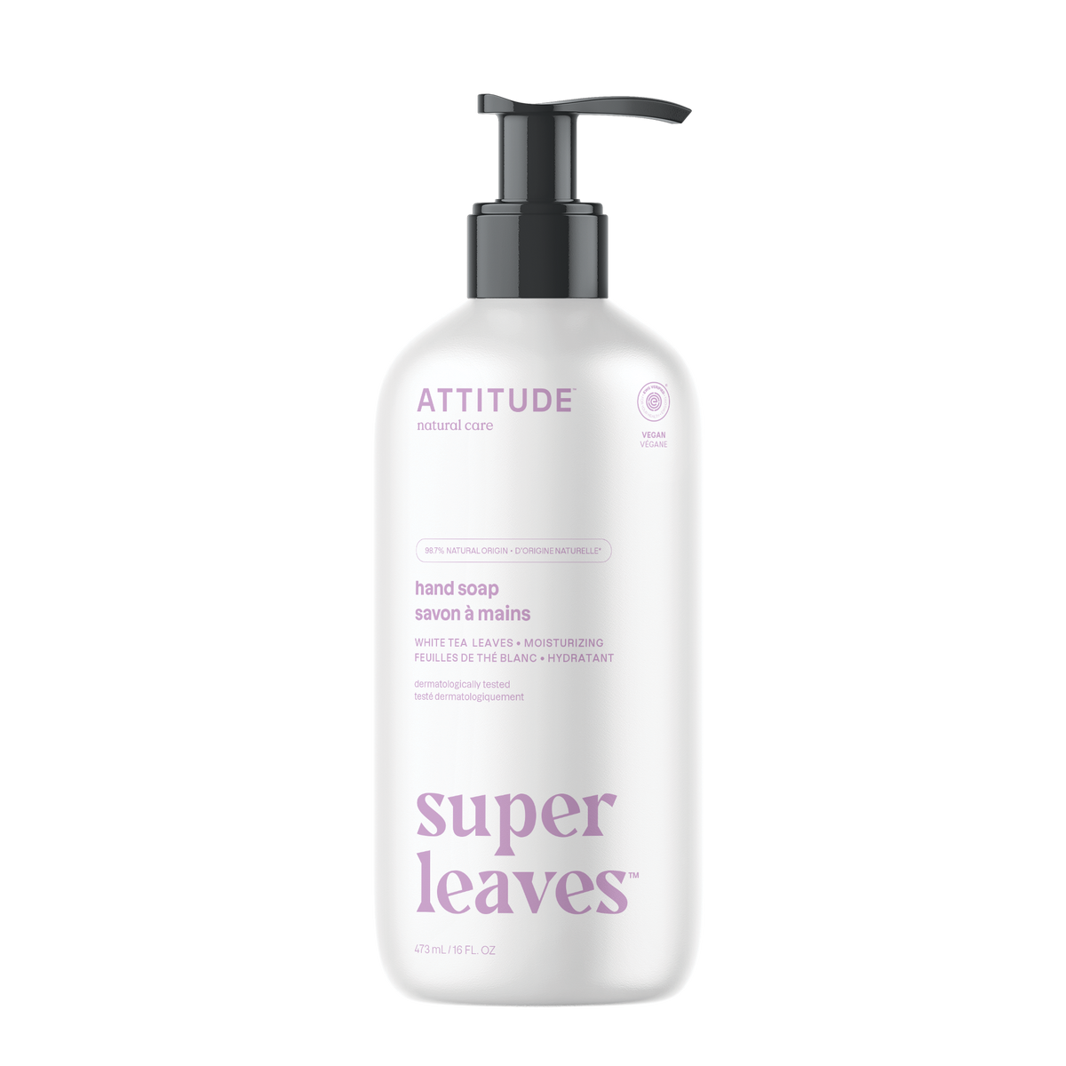 Attitude Super Leaves Hand Soap Coconut & Wild Berries 473ml