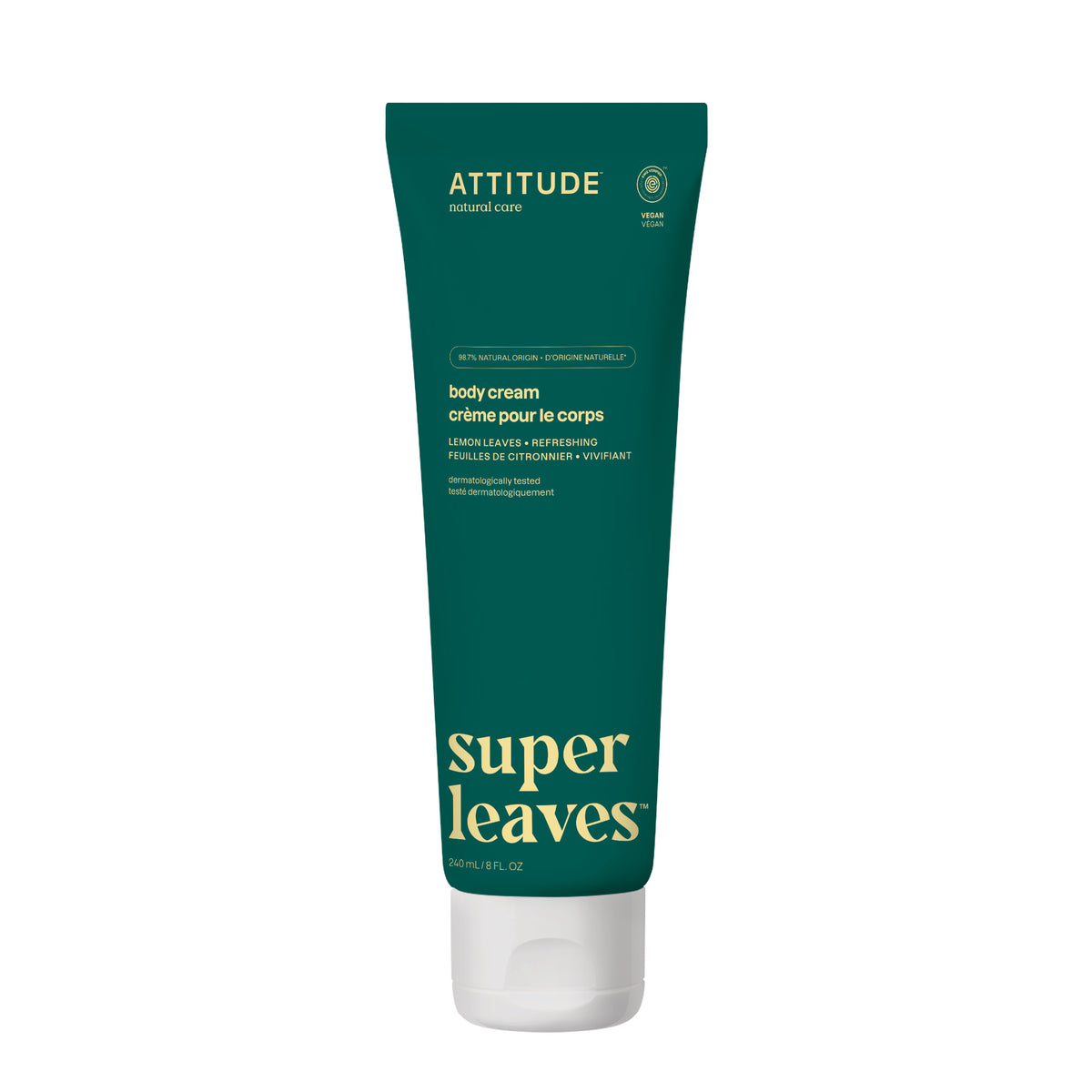 Attitude Super Leaves Body Cream Refreshing Lemon Leaves 240ml