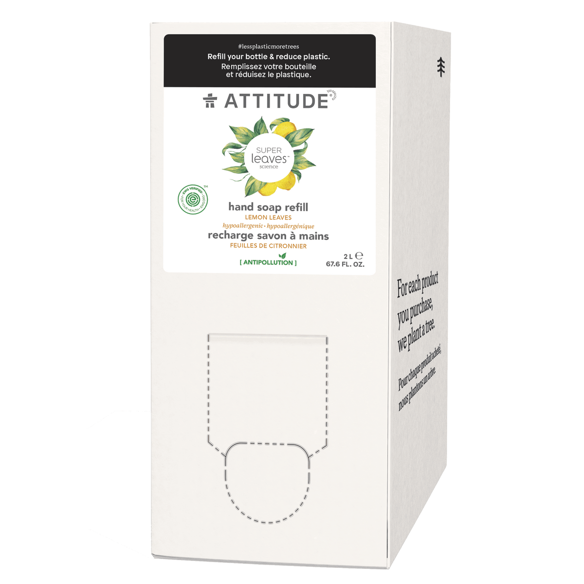 Attitude Super Leaves Hand Soap Lemon Leaves 2L