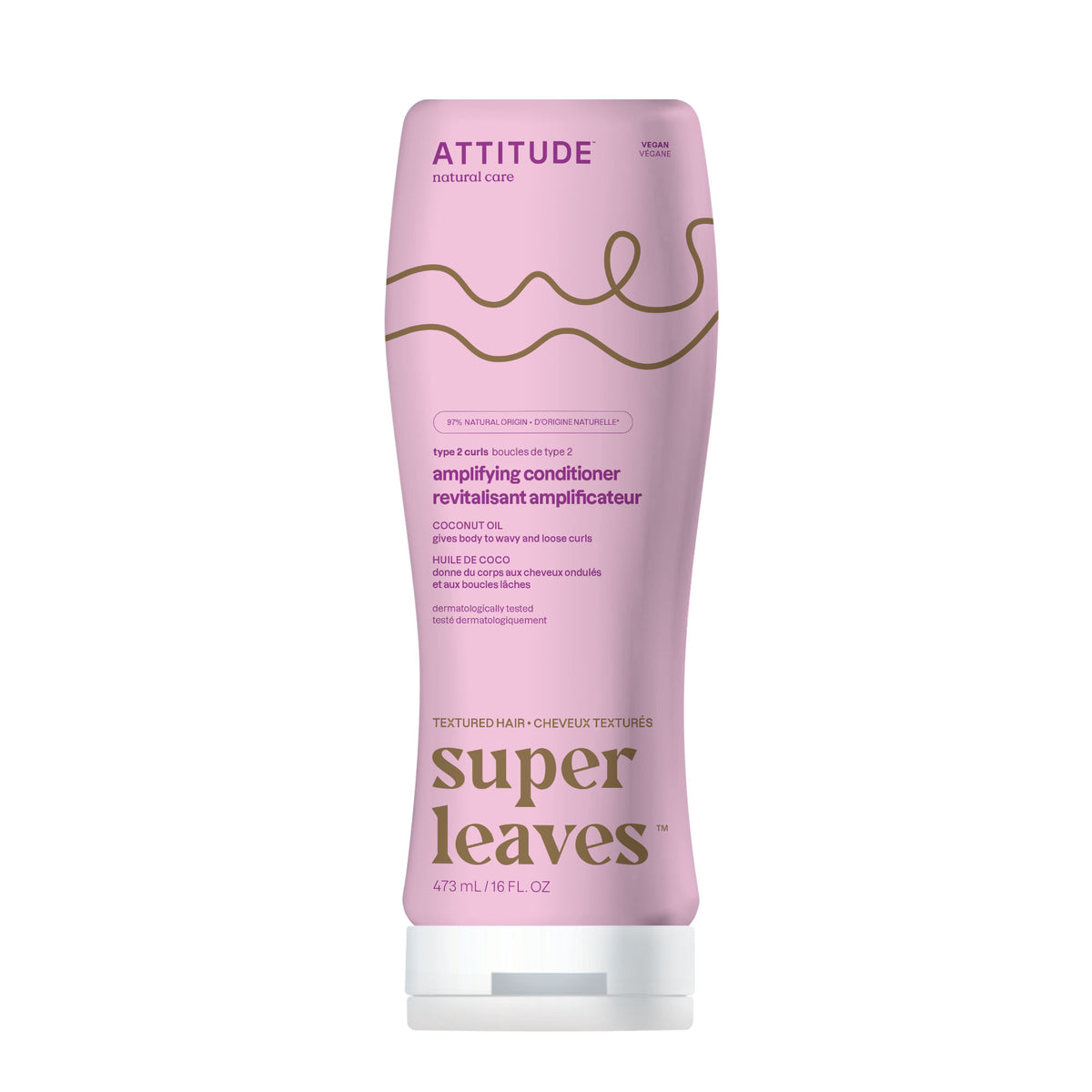 Attitude Curl Amplifying Conditioner, Coconut Oil 473ml