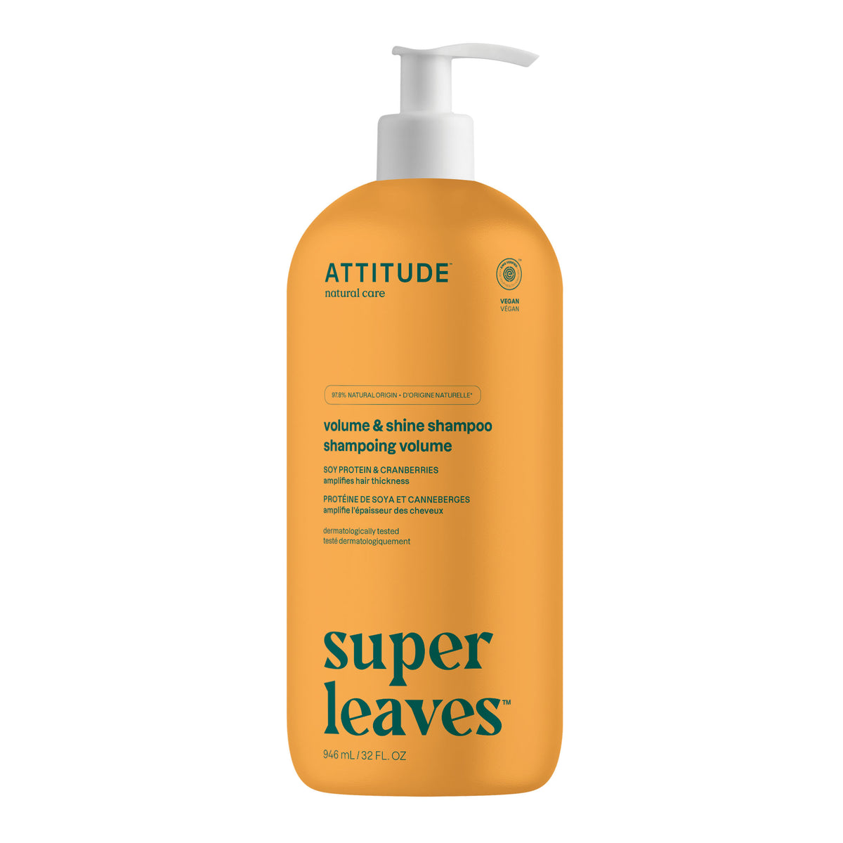 Attitude Super Leaves Volume & Shine Shampoo 946ml