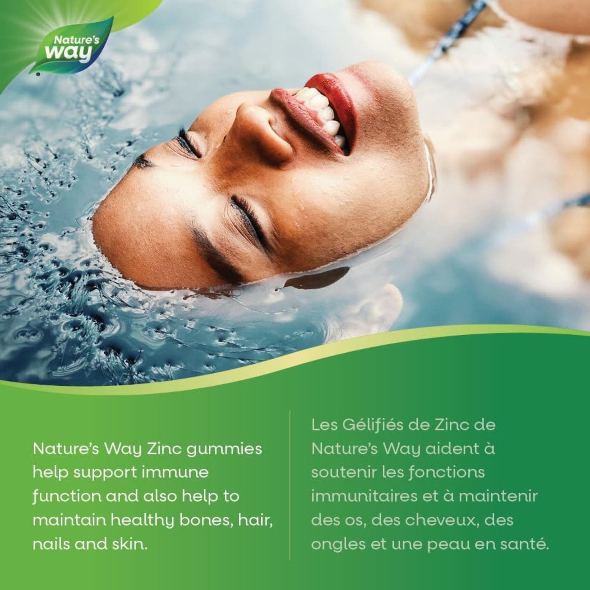 Mixed Berry Flavour, 60 Gummies | Nature's Way Zinc Gummies Immune System Support