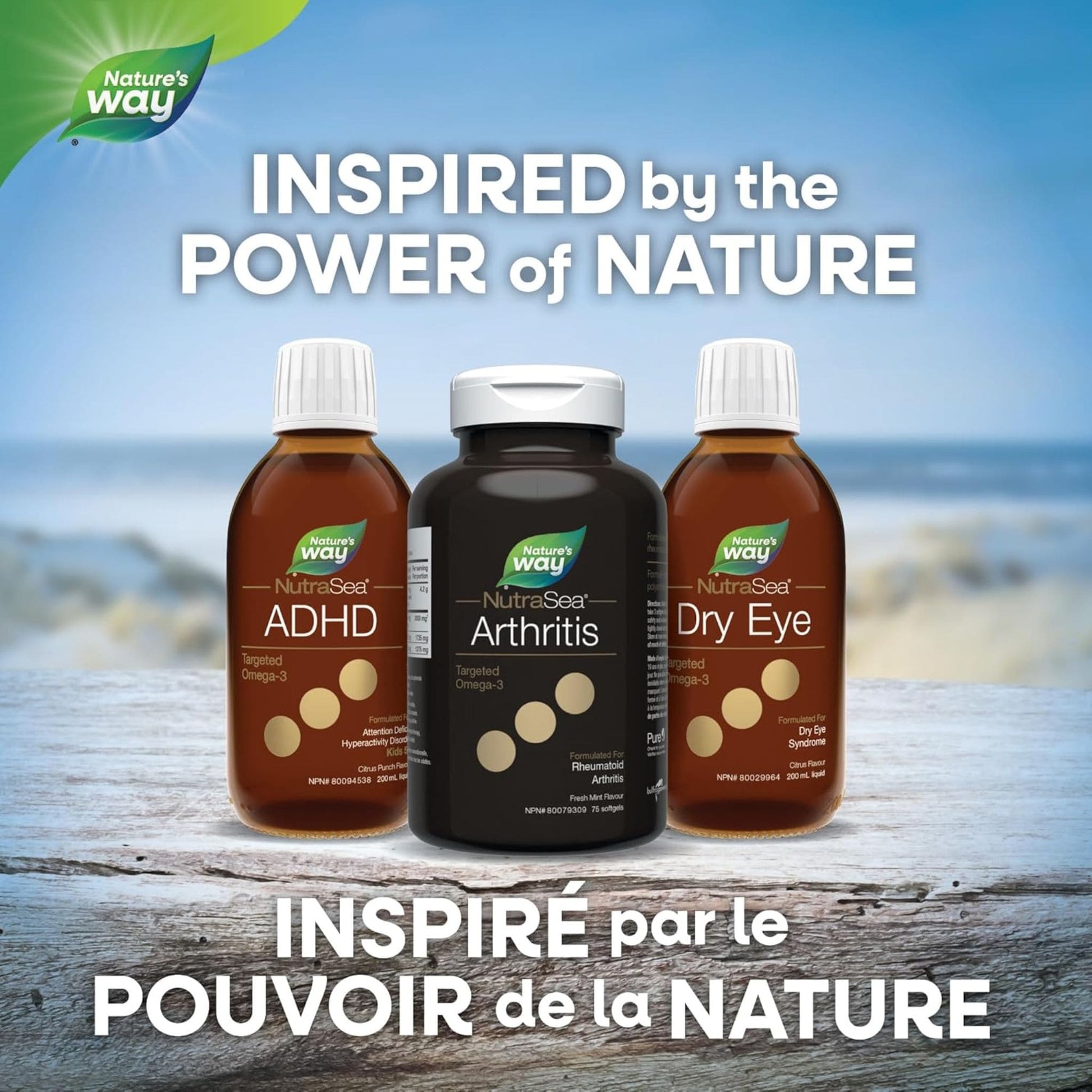 Fresh Mint Flavour, 75 Softgels | Nature's Way NutraSea Arthritis Targeted Omega-3