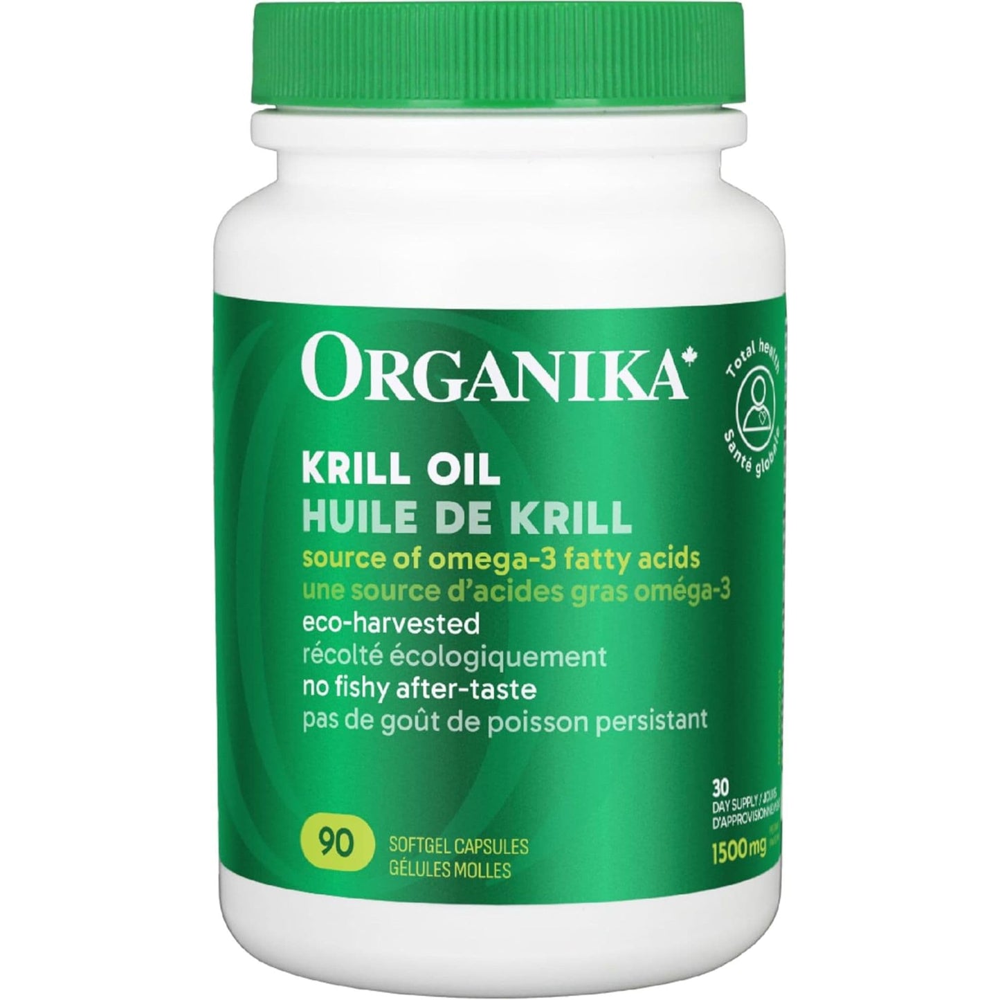 90 Softgel Capsules | Organika Krill Oil