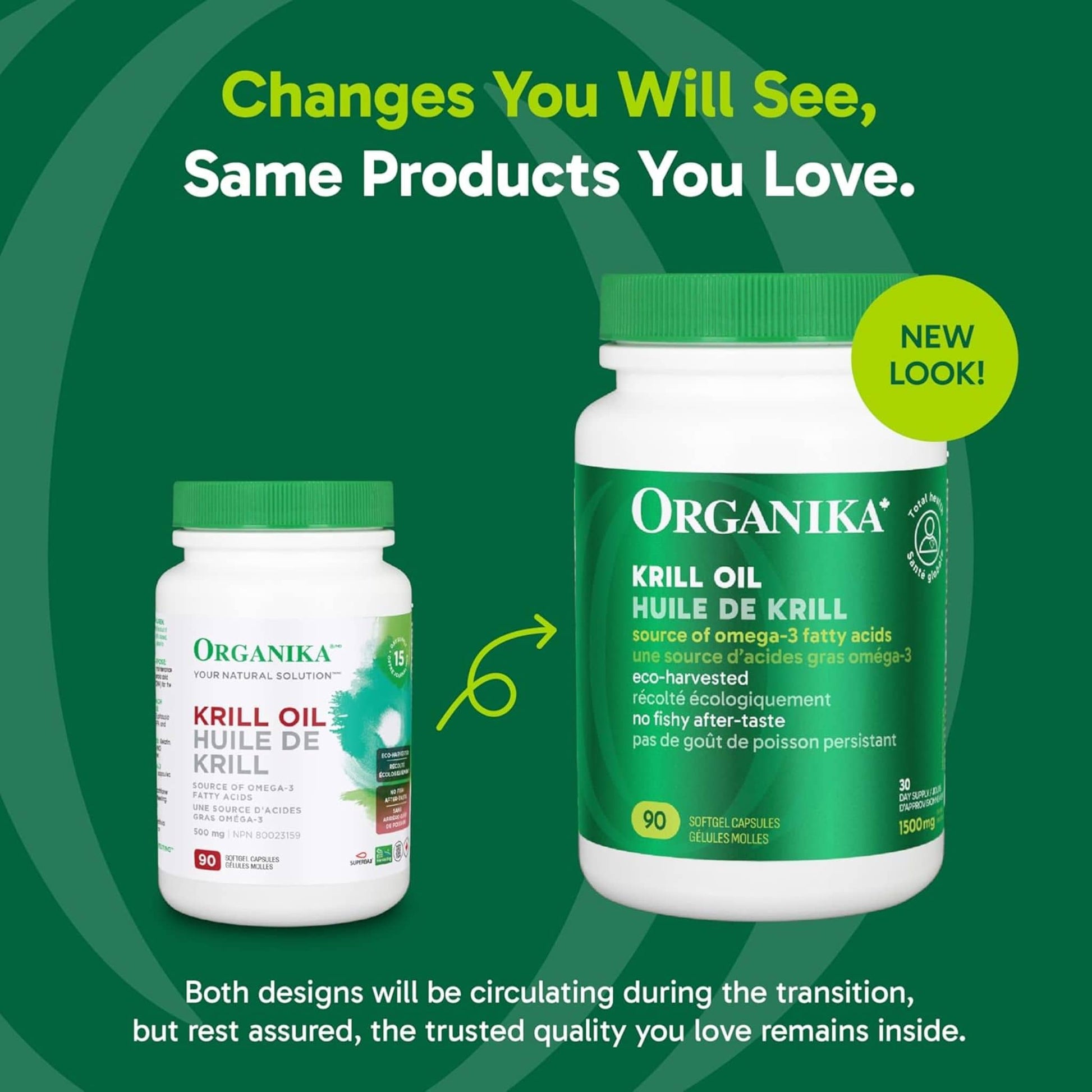 90 Softgel Capsules | Organika Krill Oil