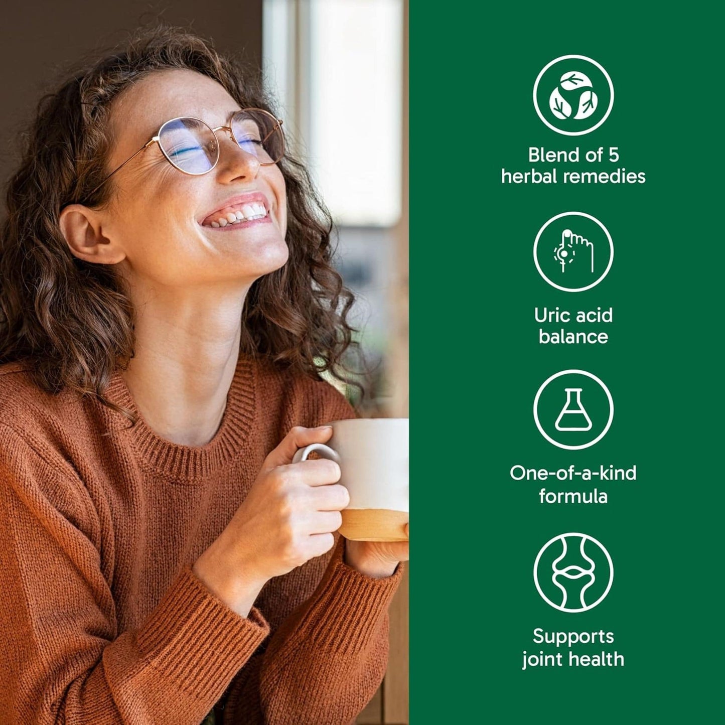 120 Vegetarian Capsules | Organika Goutrin 900mg