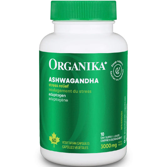 60 Vegetarian Capsules | Organika Ashwagandha