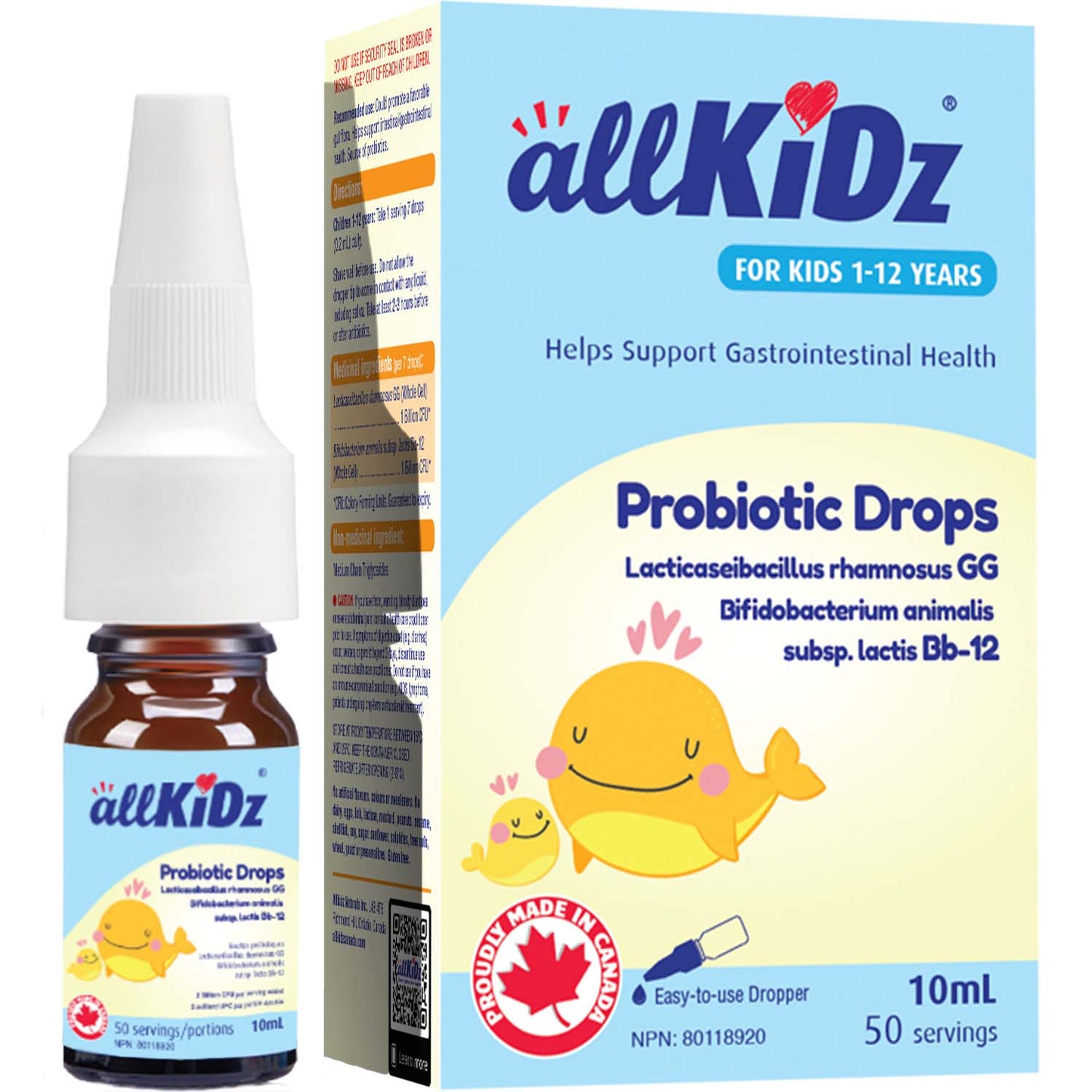 Allkidz Probiotic Drops 10ml