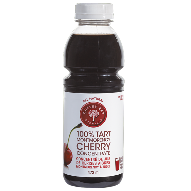 Cherry Bay Orchards 100% Tart Montmorency Cherry Concentrate, 473ml