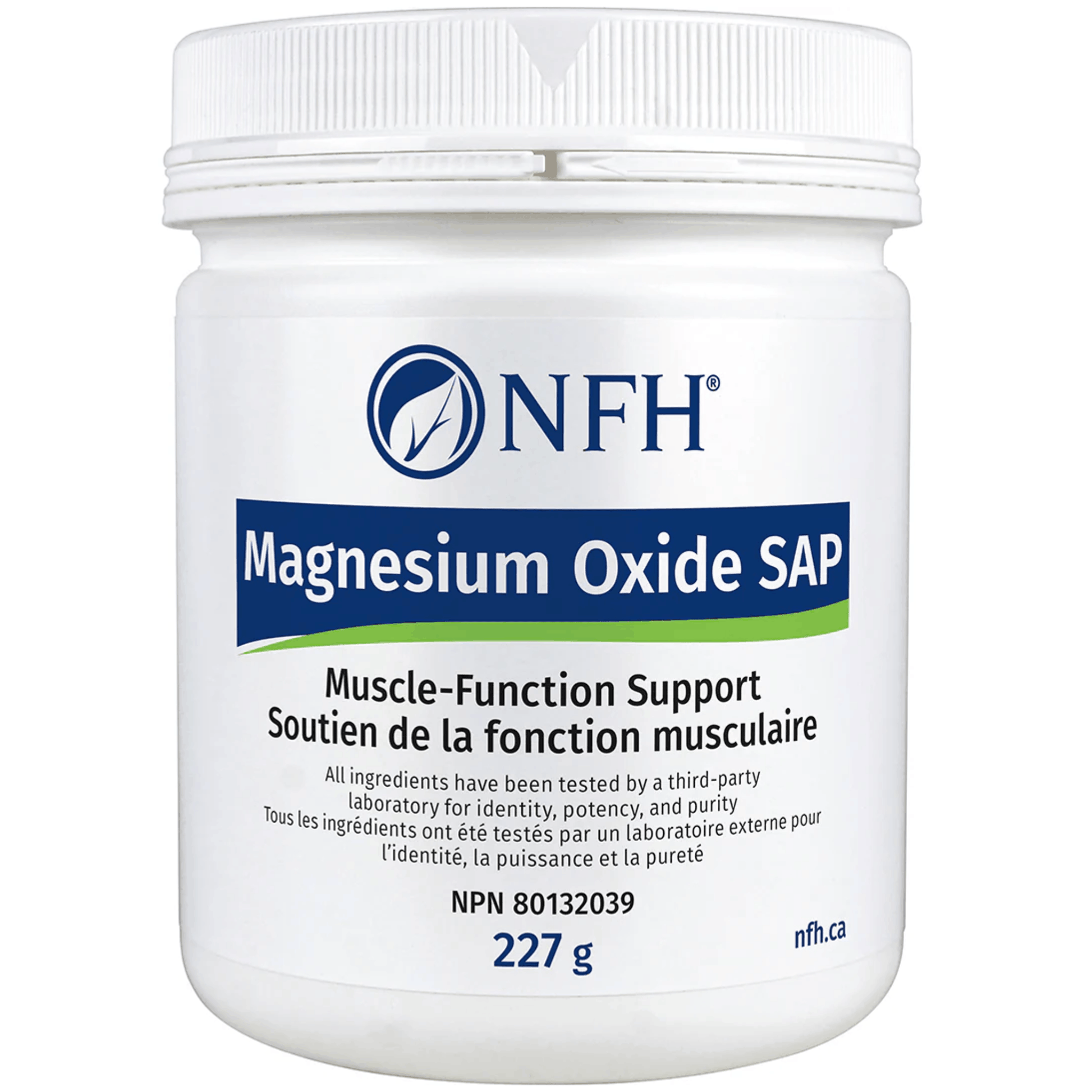 227g Unflavoured| NFH Magnesium Oxide SAP